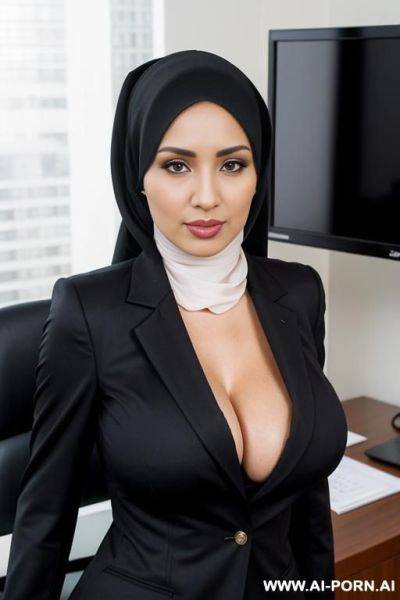 Hijab nude hug boobs - ai-porn.ai on pornsimulated.com