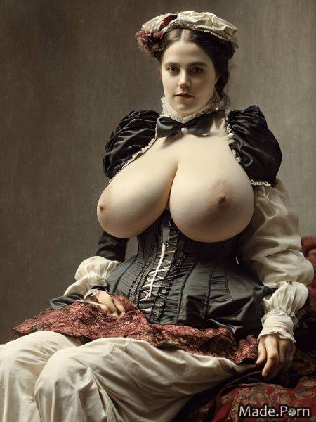 Victorian big hips thighs made huge boobs fat close up AI porn - made.porn on pornsimulated.com