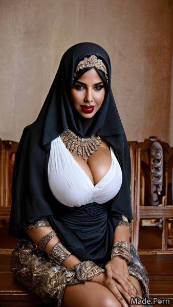 Bronze algerian traditional nipples fully clothed short hair real eyebrow AI porn - made.porn - Algeria on pornsimulated.com