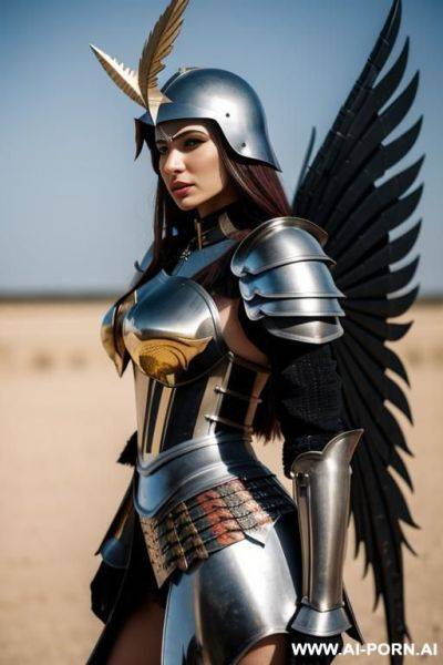 Winged hussar armor - ai-porn.ai on pornsimulated.com