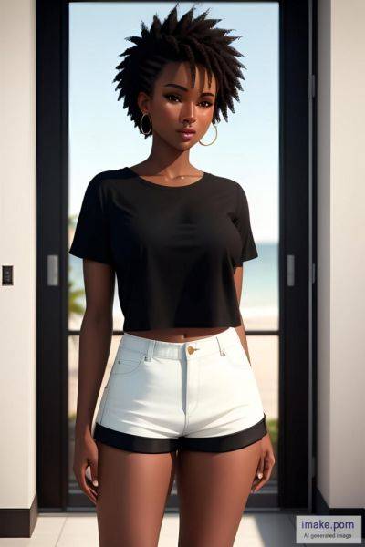 Shorts, Black, Standing, No Style - imake.porn on pornsimulated.com