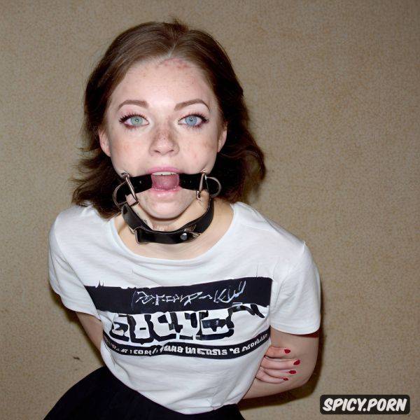 18 years old, restrained, white freckled female, big eyes1 2 - spicy.porn on pornsimulated.com