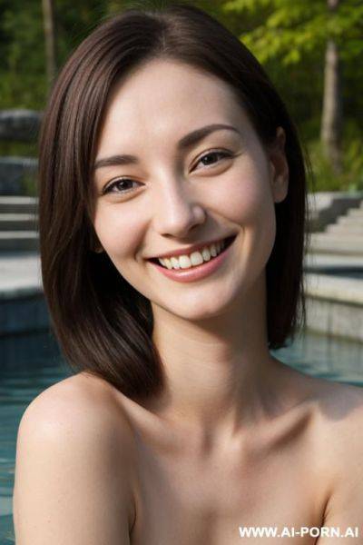 Three women bag together in a hot spring - ai-porn.ai on pornsimulated.com