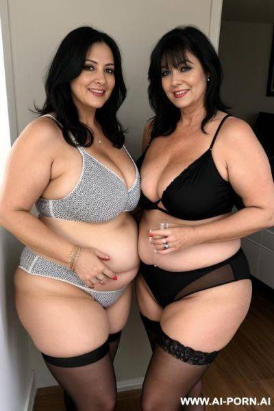 2 chubby mature women - ai-porn.ai on pornsimulated.com