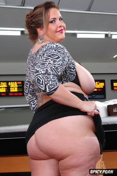 Big veiny tits, realistic anatomy, airport terminal, thick thighs - spicy.porn on pornsimulated.com