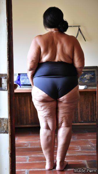 Dark italian big ass nipples bare shoulders busty hair bun AI porn - made.porn - Italy on pornsimulated.com