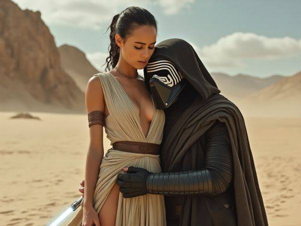 AI Rey Skywalker with Kylo Ren (Daisy Ridley) - erome.com on pornsimulated.com