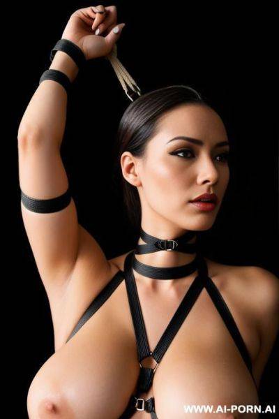 Strapp bondage, head bondage - ai-porn.ai on pornsimulated.com