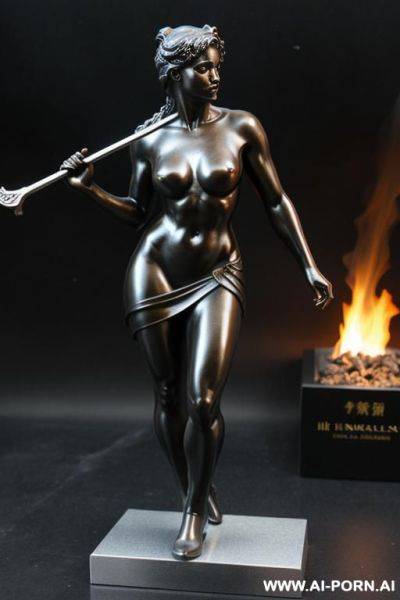 Hephaestus statue - ai-porn.ai on pornsimulated.com