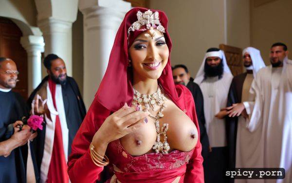 Extremely big tits, wedding ceremony, arabian nights, completely naked - spicy.porn - Iran on pornsimulated.com