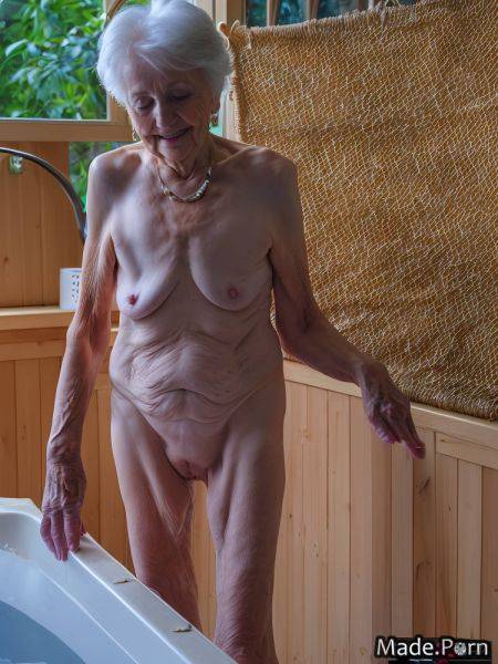 Spreading legs collarbone standing saggy tits photo hot tub seduction AI porn - made.porn on pornsimulated.com