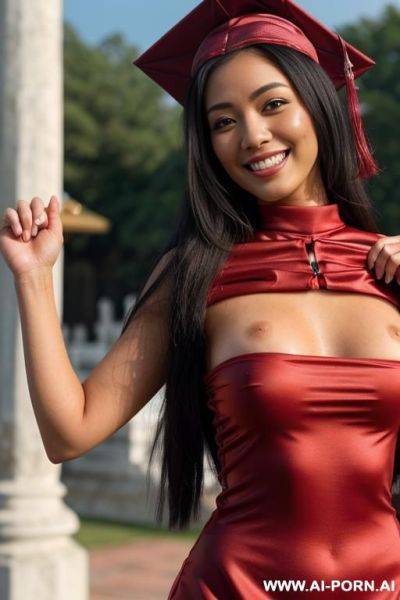 (highest quality) medium closeup, entering her tanned body, long hair, เด็กใหม่, chicha amatyakul, (topless), - ai-porn.ai on pornsimulated.com