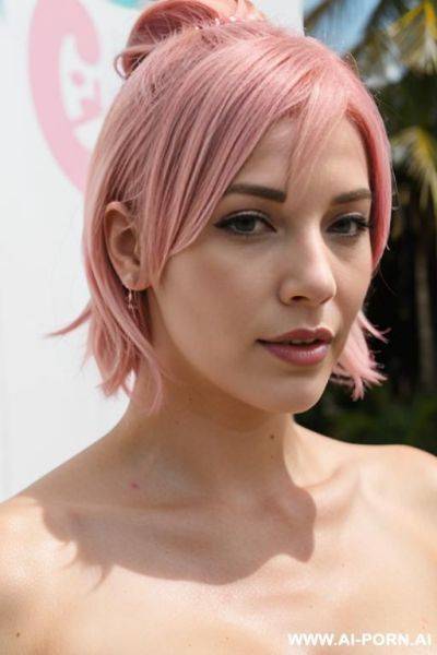 Ferstival woman with pink hair - ai-porn.ai on pornsimulated.com