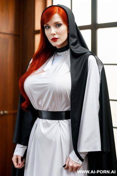 Redhead, nun, femdom - ai-porn.ai on pornsimulated.com