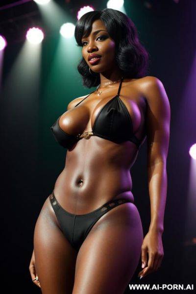 Ebony​ vintage​ hip​ hop​ naked​ on stage - ai-porn.ai on pornsimulated.com