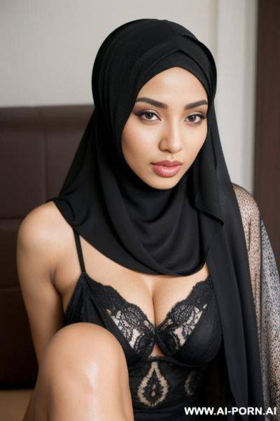 Hijab women suck black men - ai-porn.ai on pornsimulated.com