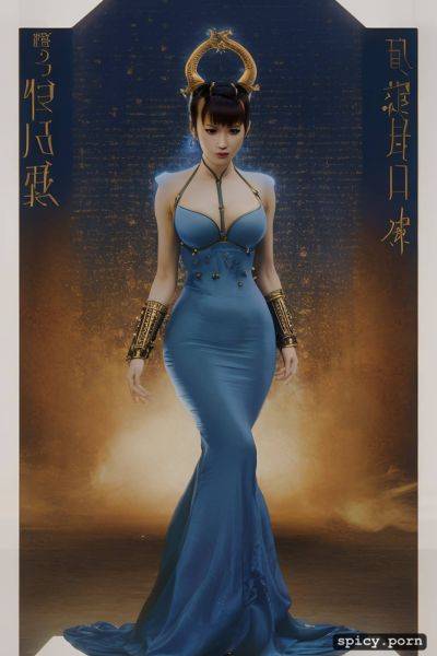 Small tits with big hips, long dark blue dress, shaolin kung fu - spicy.porn - Japan on pornsimulated.com