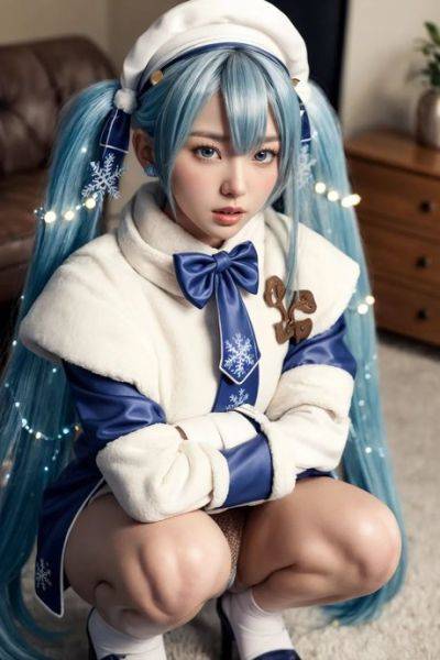 Cosplay AI generated Asian beauties showing off their amazing curves - pornpics.com on pornsimulated.com