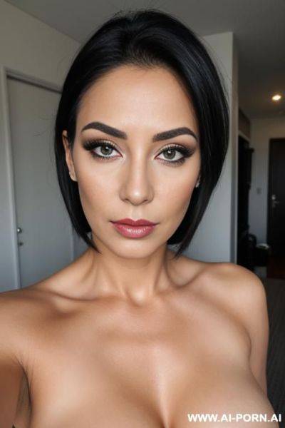 Mature over 0, over makeup with slutty serious face - ai-porn.ai on pornsimulated.com
