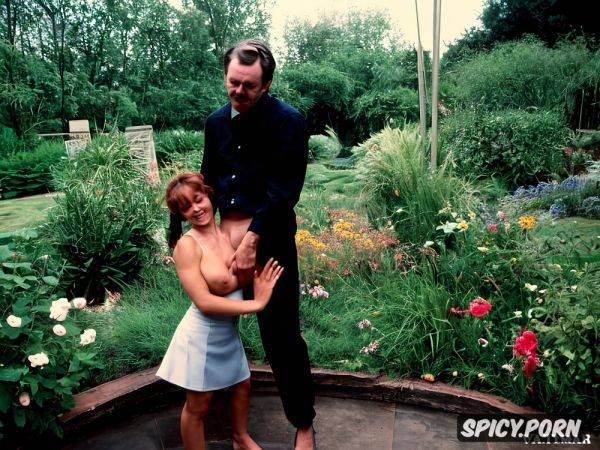 Real natural colors expressive characters embossed image high quality sly uncle puts his hand deep between thin open wide a lot legs under skirt of the tiny niece with her middle up for she - spicy.porn on pornsimulated.com