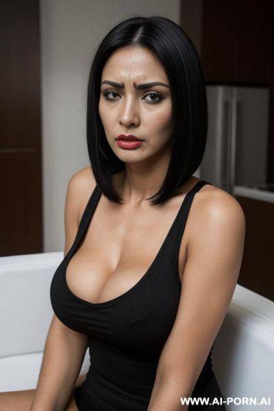Cleavage big tits tank top - ai-porn.ai on pornsimulated.com