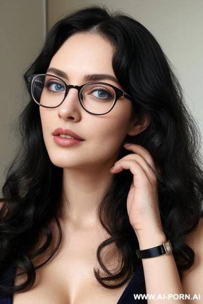 Thick rimmed glasses - ai-porn.ai on pornsimulated.com
