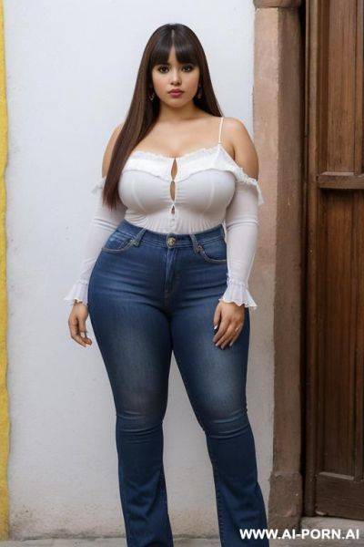Gorgeous, pretty face, mexican, pear shaped - ai-porn.ai - Mexico on pornsimulated.com