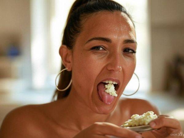 Caterina Balivo and Elettra Lamborghini play with feet and cheese AI - erome.com - Italy on pornsimulated.com