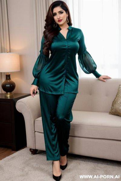 Pakistani, alluring thighs, sideways - ai-porn.ai - Pakistan on pornsimulated.com