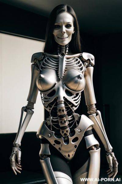 Skeleton cyborg - ai-porn.ai on pornsimulated.com