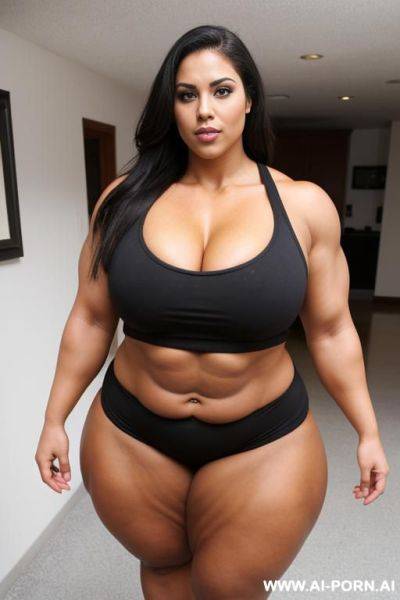 Massive big obese huge bulked up thighs, massive big obese huge bulked up legs - ai-porn.ai on pornsimulated.com