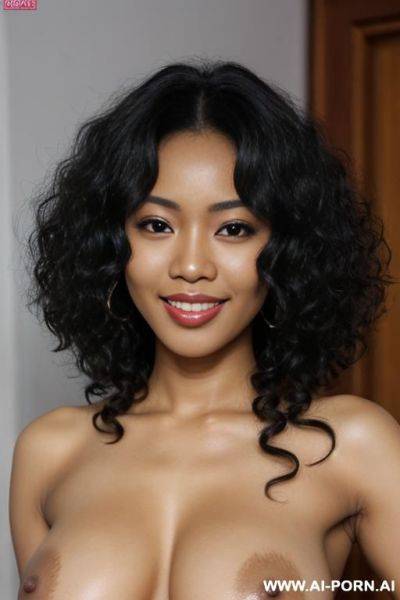 Vietnamese, black hair, straight hair, happy, boobs, breasts, naked, nude, tits, sex, masturbate - ai-porn.ai - Vietnam on pornsimulated.com