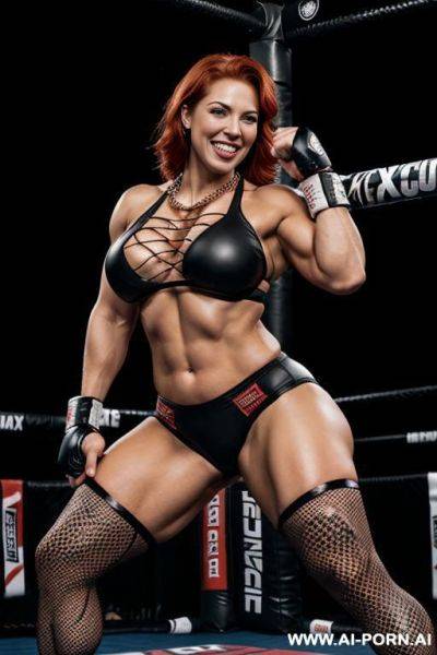 Huge massive bulked up thighs, thick thick thighs, fat massive legs, big obese thighs, gigantic thighs, huge quadriceps - ai-porn.ai on pornsimulated.com