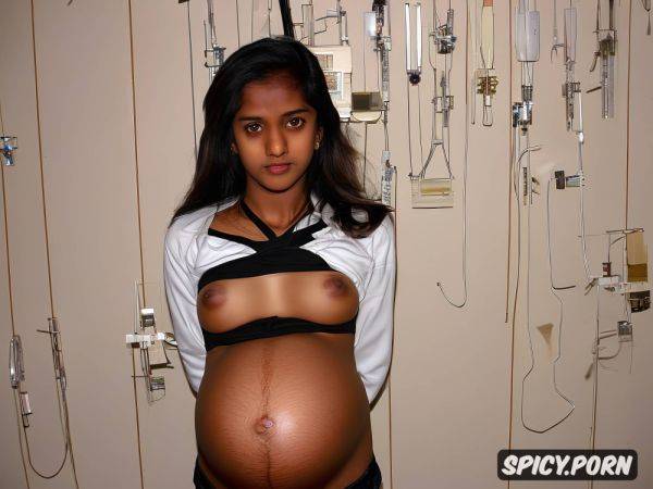 Adorable solo alone teen, angry expression, jr high petite, pregnant with spread thin legs - spicy.porn - India on pornsimulated.com