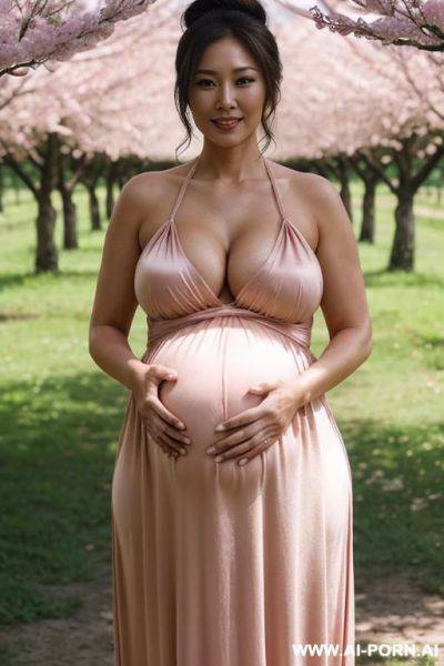 Huge boobs, massive boobs, old milf, big ass, massive cleavage - ai-porn.ai on pornsimulated.com