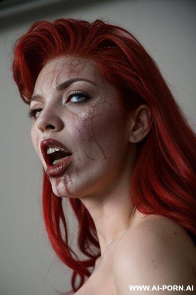 Naked zombie woman giving a blowjob - ai-porn.ai on pornsimulated.com