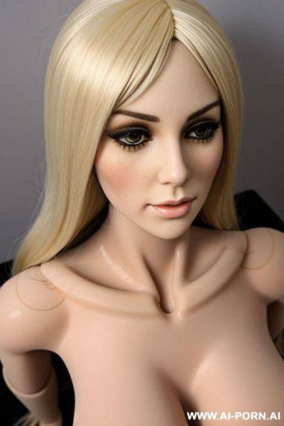 Blonde artificial sex doll - ai-porn.ai on pornsimulated.com