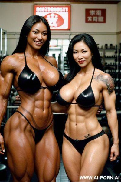 ((realistic chinese woman, mature amazing milf)) (completely naked no clothes) ((eye contact)) ((extremely huge teardrop boobs)), (((saggy saggy saggy gigantic boobs))), ((humongous boobs)), ((oversized - ai-porn.ai - China on pornsimulated.com