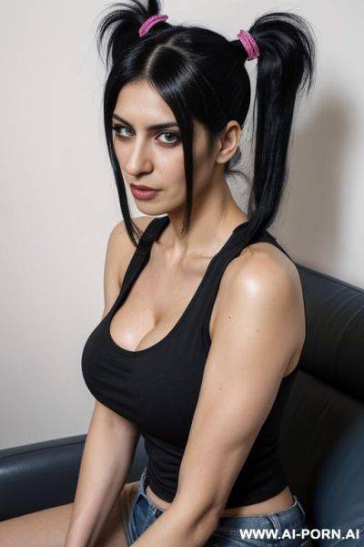 Cleavage tank top - ai-porn.ai on pornsimulated.com