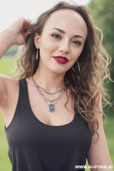 Wavy curly hair - ai-porn.ai on pornsimulated.com