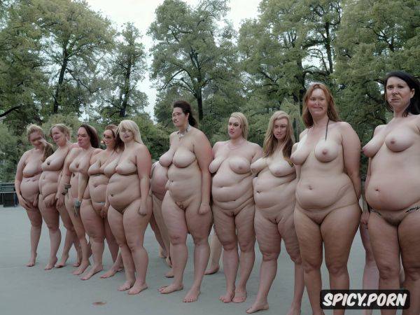Vivid natural colors embossed bodies up on the stage amateur harlots completely naked wives of different sizes tall or short - spicy.porn on pornsimulated.com