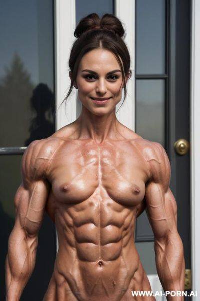 ((color photo)), (naked), (nude), ((very slender most muscular british ifbb pro woman k. knightley only)), ((((nude sinewy slender beautiful pretty smiling ifbb muscle woman actress k. knightley with - ai-porn.ai - Britain on pornsimulated.com