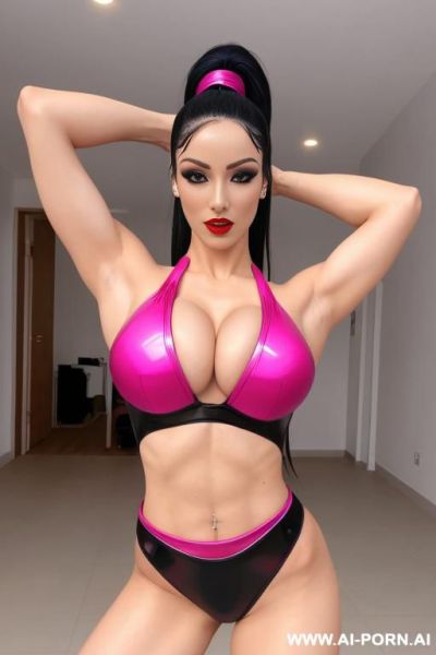 Busty, big hips, sexy face - ai-porn.ai on pornsimulated.com