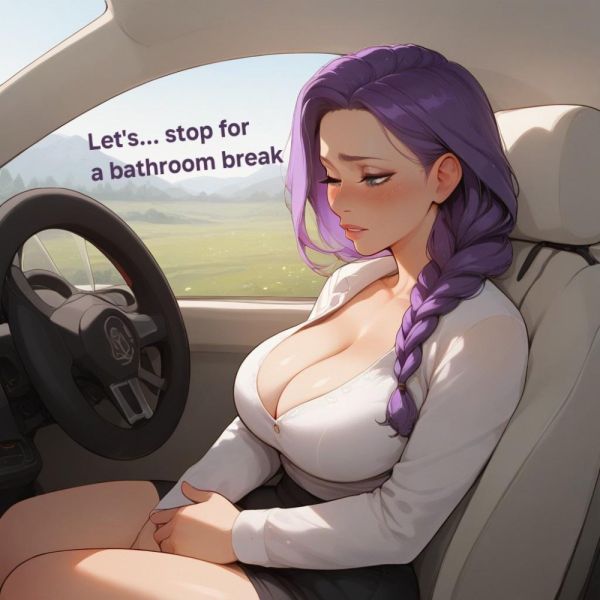 Goth girl in the car - xgroovy.com on pornsimulated.com