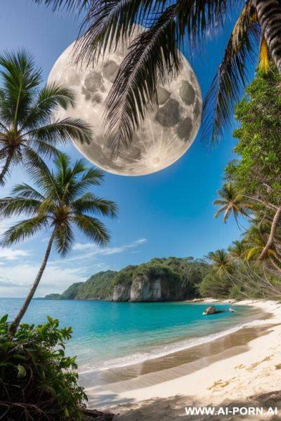 On a pirate beach. smiling. enter the jungle - ai-porn.ai on pornsimulated.com