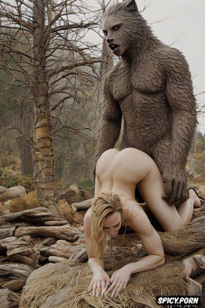 Lifting her ass into the air with powerful pelvic thrusts, intent on effective copulation - spicy.porn on pornsimulated.com