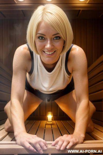 Fully nude woman, in gy position - ai-porn.ai on pornsimulated.com
