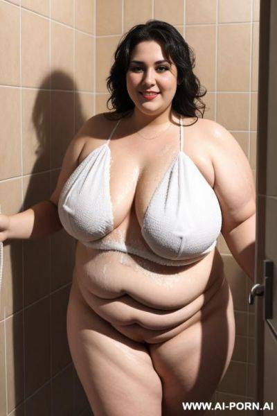 Fat woman shower - ai-porn.ai on pornsimulated.com