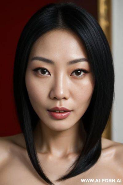 A naked chinese woman showing her pussy - ai-porn.ai - China on pornsimulated.com