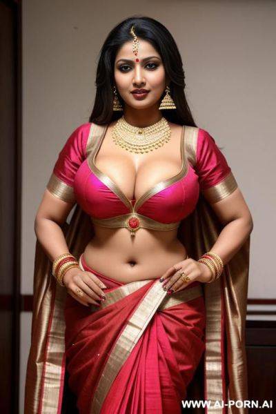Hor indian woman wear saari big breast big brats - ai-porn.ai - India on pornsimulated.com